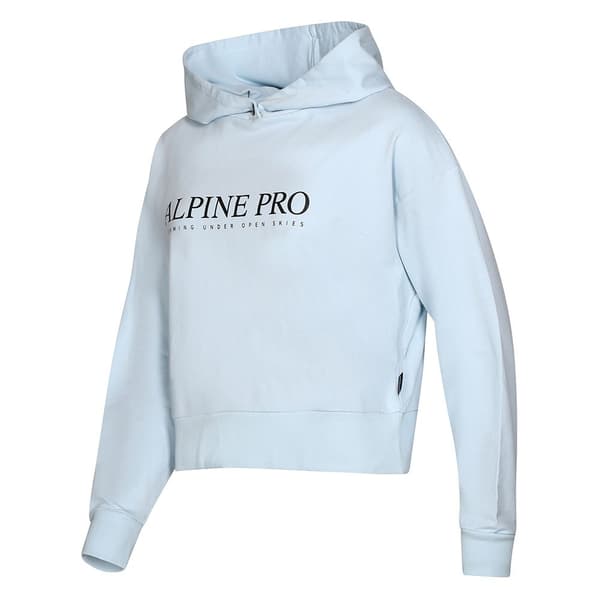 Alpine Pro Jefewa Tröja Med Huva Blå L Kvinna