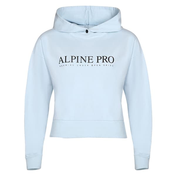Alpine Pro Jefewa Tröja Med Huva Blå L Kvinna