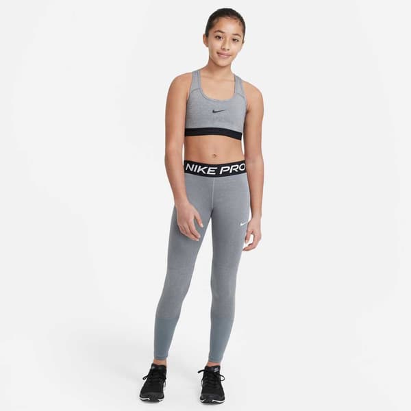 Nike Pro Leggings Grå 7-8 Years Pojke