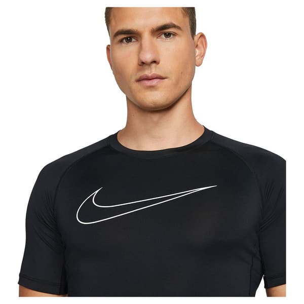 Nike Pro Dri Fit T-shirt Med Korte ærmer Sort XL / Regular Mand