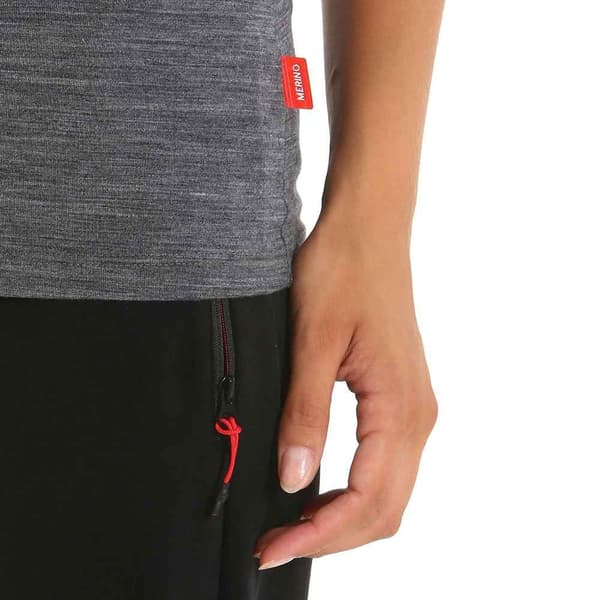 Slam Active Merino T-paita Harmaa XL Nainen