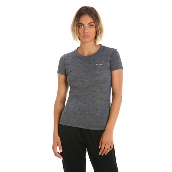 Slam Active Merino T-paita Harmaa XL Nainen