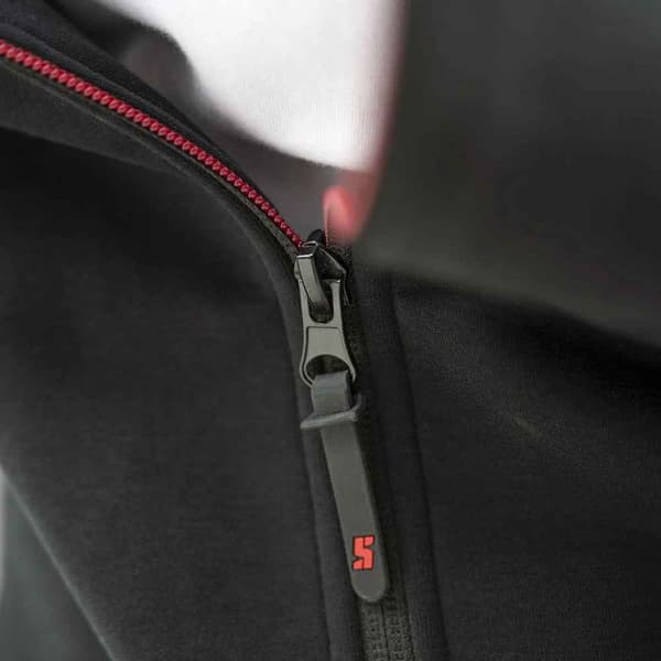 Slam Deck Zip Sweat Kokovetoketjullinen Collegepaita Musta XS Nainen
