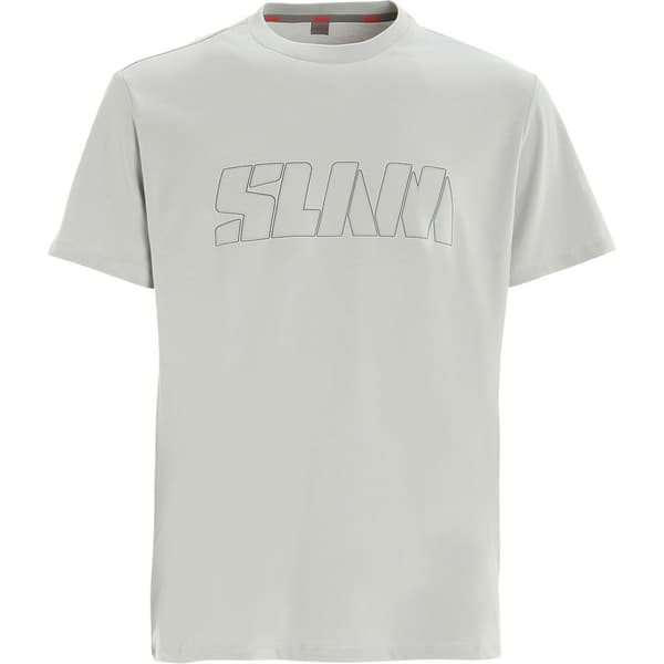 Slam Logo T-shirt Med Korte ærmer Grå M Mand