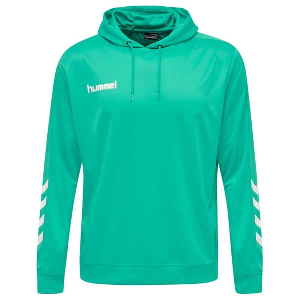 Hummel Promo Poly Tröja Med Huva Grönt L Man
