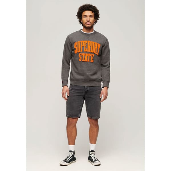 Superdry Vintage Athletic Tröja Grå L Man