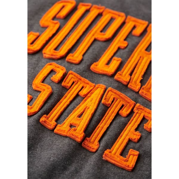 Superdry Vintage Athletic Tröja Grå L Man
