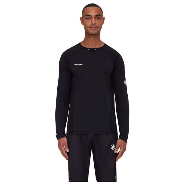 Mammut Aenergy Fl T-shirt Med Lång ärm Svart S Man