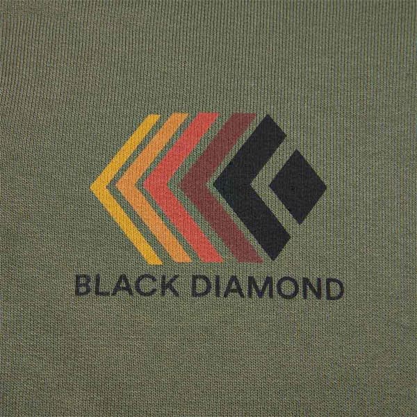 Black Diamond Faded Kokovetoketjullinen Collegepaita Vihreä M Mies