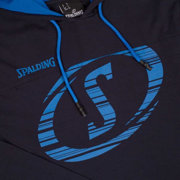 Spalding Fast Hættetrøje Blå 3XL Mand