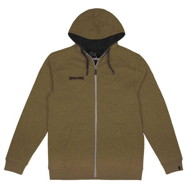 Spalding Flow Sweatshirt Med Lynlås Grøn 128 cm Dreng