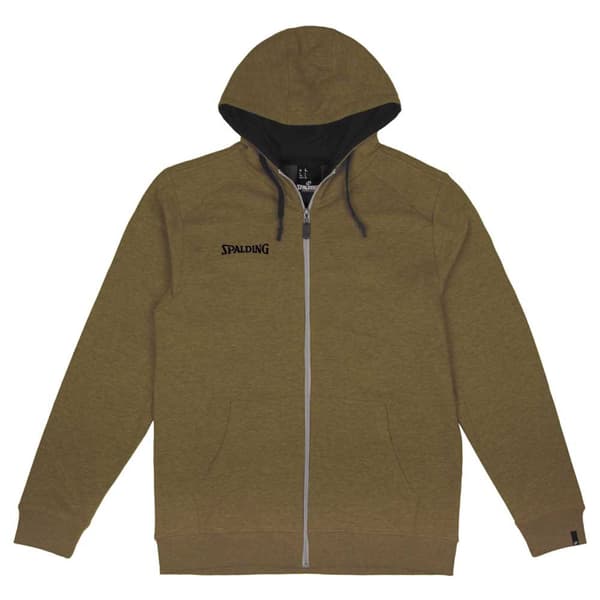 Spalding Flow Sweatshirt Med Dragkedja Grönt S Man