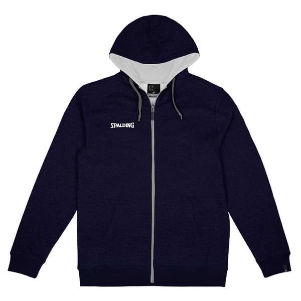 Spalding Flow Sweatshirt Med Lynlås Blå 140 cm Dreng