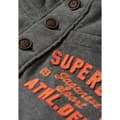 Miniatyrbillede 5 af 6: Superdry Vintage Athletic Henley Sweatshirt Grå XL Mand