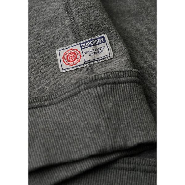 Superdry Vintage Athletic Henley Sweatshirt Grå XL Mand
