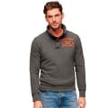 Miniatyrbillede 1 af 6: Superdry Vintage Athletic Henley Sweatshirt Grå XL Mand