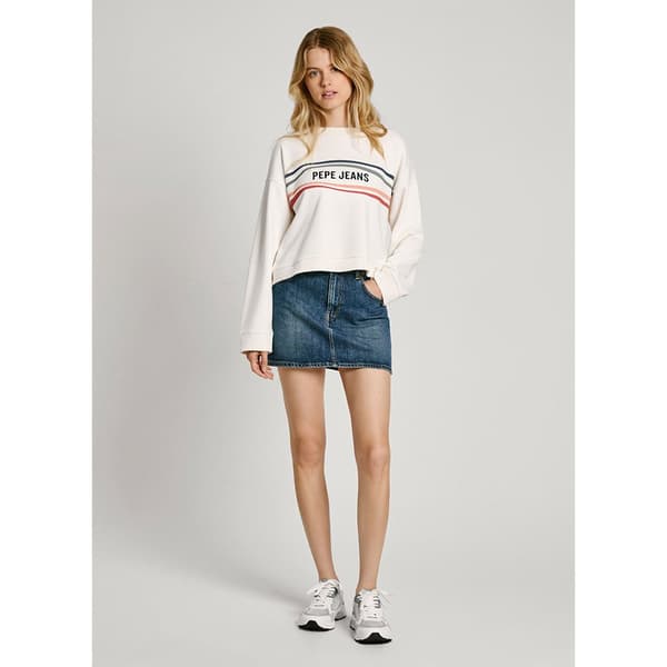Pepe Jeans Edeline Tröja Vit L Kvinna
