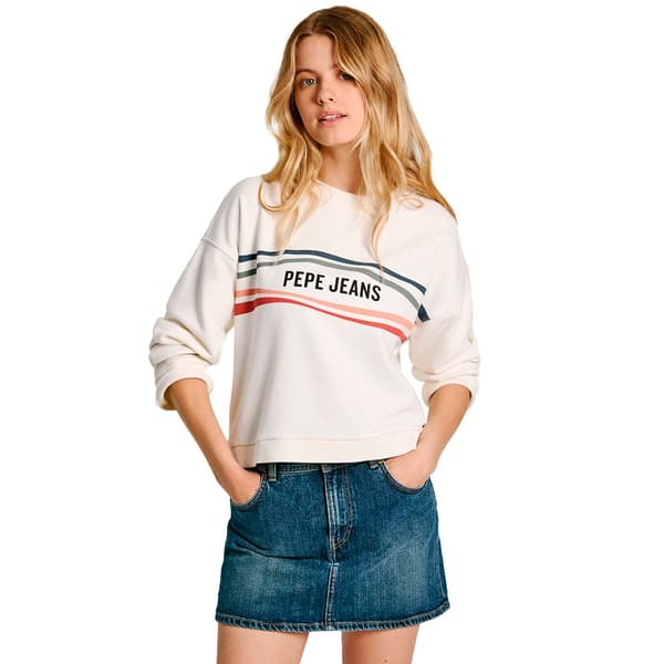 Pepe Jeans Edeline Tröja Vit L Kvinna