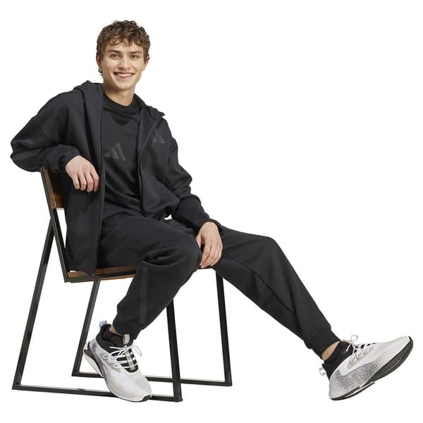 Adidas New Z.n.e Sweatshirt Med Dragkedja Svart L / Regular Man