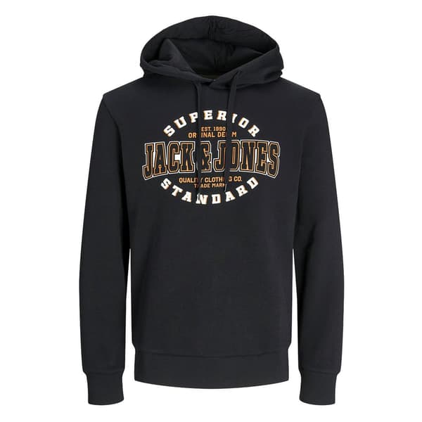 Jack & Jones Logo 2 Plus Size Huppari Musta 5XL Mies
