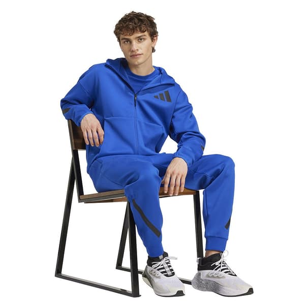 Adidas New Z.n.e Sweatshirt Med Dragkedja Blå L / Regular Man