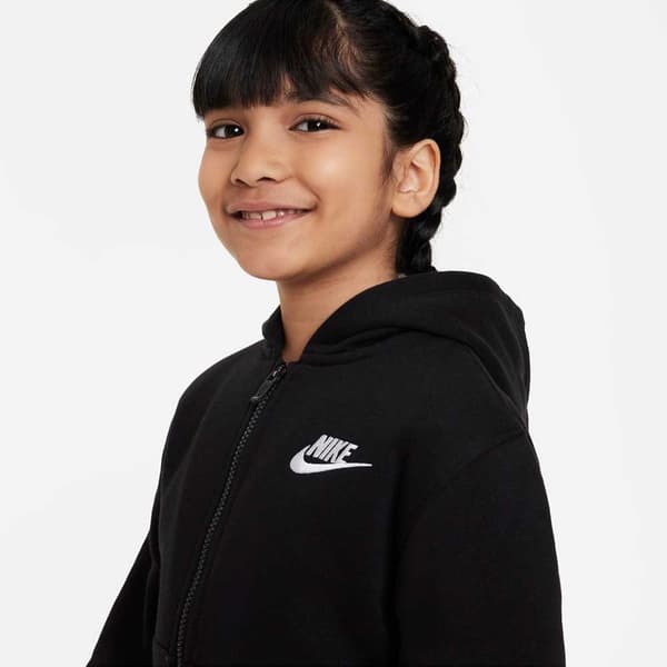 Nike Kids Club Fleece Lbr Sweatshirt Med Dragkedja  3-4 Years