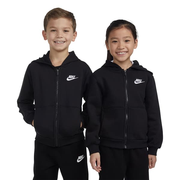 Nike Kids Club Fleece Lbr Sweatshirt Med Dragkedja  6-7 Years