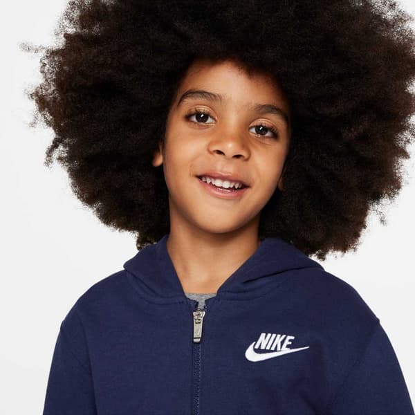 Nike Kids Club Fleece Lbr Sweatshirt Med Dragkedja  5-6 Years