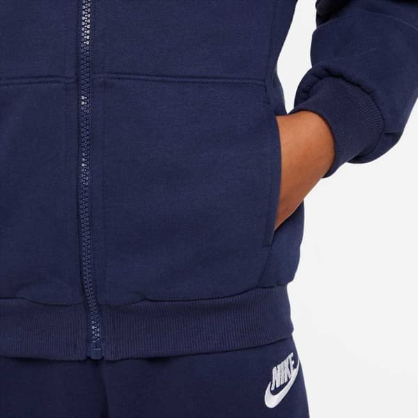 Nike Kids Club Fleece Lbr Sweatshirt Med Dragkedja  5-6 Years