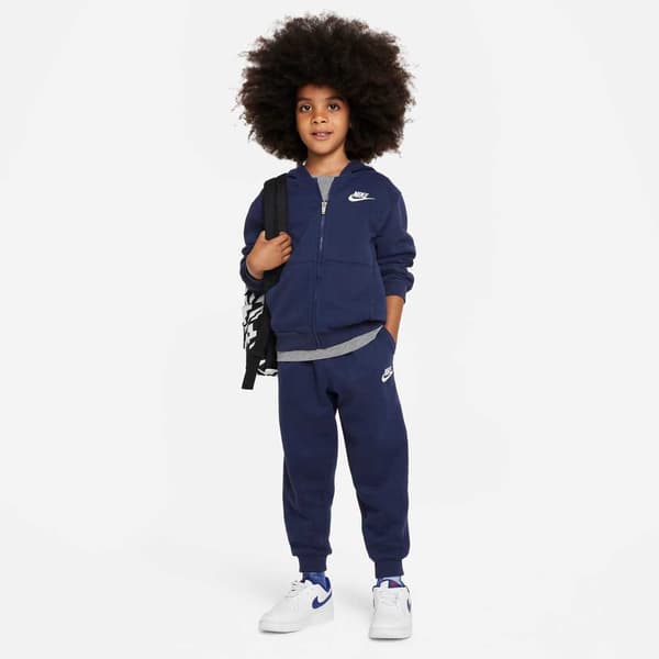 Nike Kids Club Fleece Lbr Sweatshirt Med Dragkedja  5-6 Years