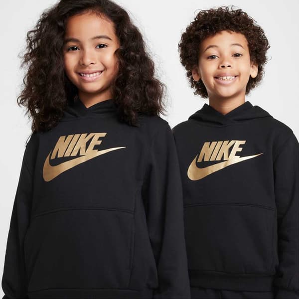 Nike Kids Club Fleece Hbr Po Tröja Med Huva  5-6 Years