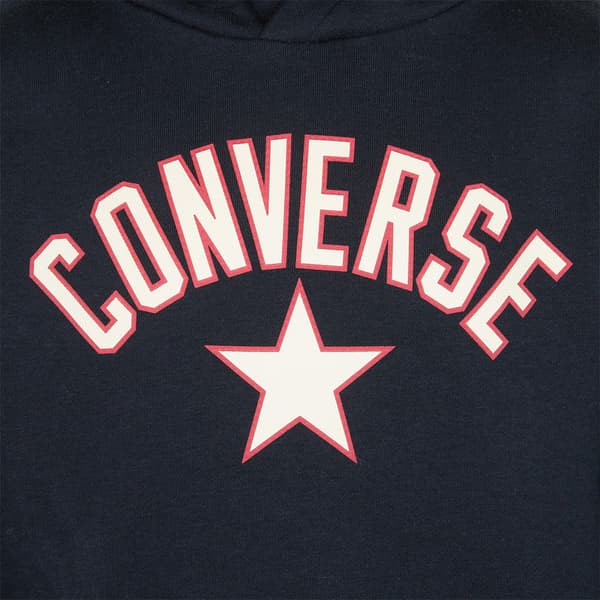 Converse Kids Arch Fleece Po Tröja Med Huva  8-10 Years