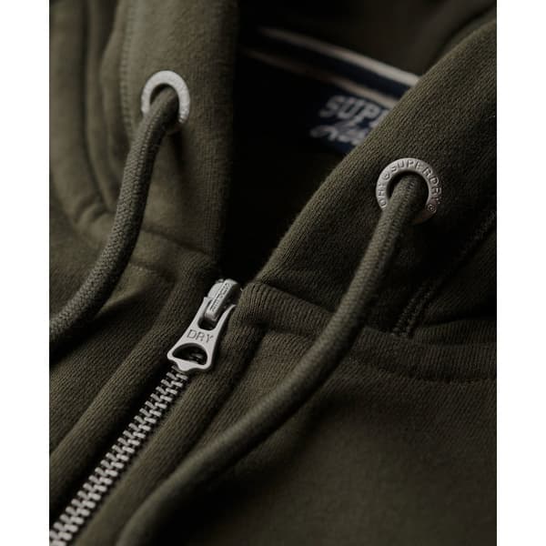 Superdry Essential Logo Ub Sweatshirt Med Dragkedja Grönt 2XL Man