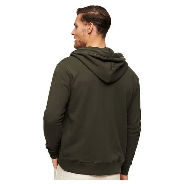 Superdry Essential Logo Ub Sweatshirt Med Dragkedja Grönt 2XL Man