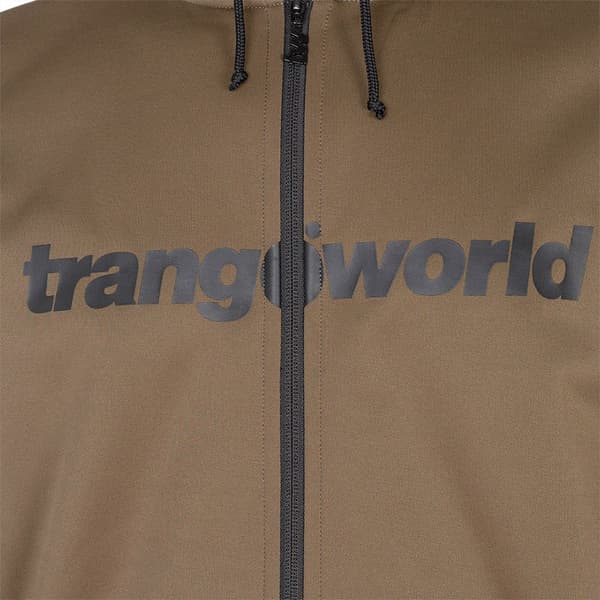Trangoworld Ripon Sweatshirt Med Dragkedja Brun S Man