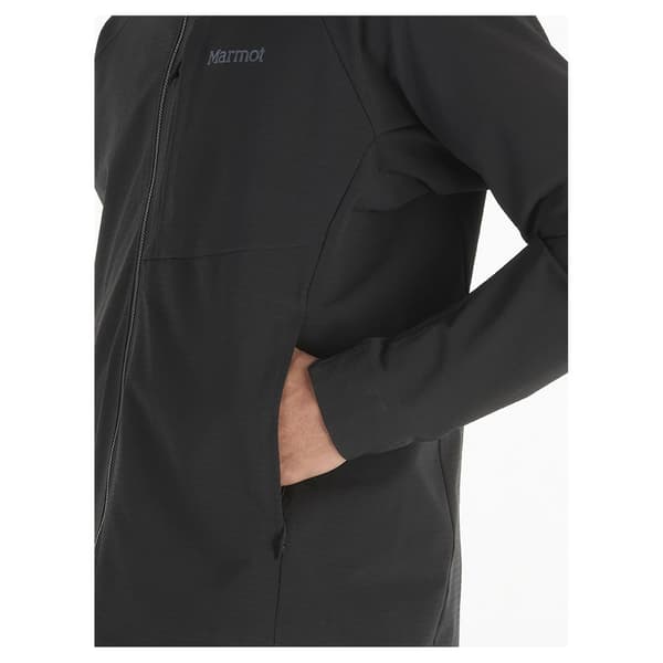 Marmot Pinnacle Driclime Collegepaita Musta 2XL Mies