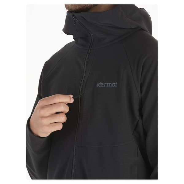 Marmot Pinnacle Driclime Collegepaita Musta 2XL Mies