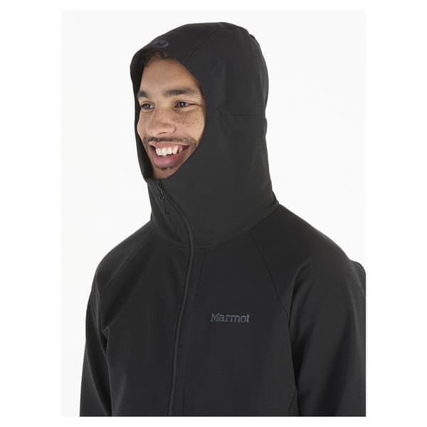 Marmot Pinnacle Driclime Collegepaita Musta 2XL Mies