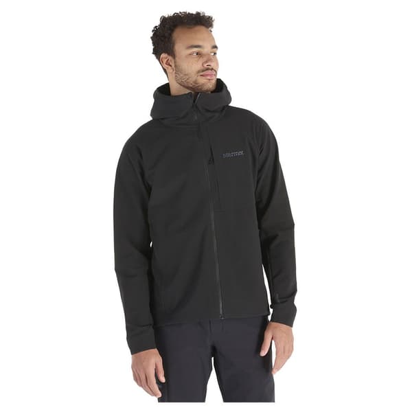 Marmot Pinnacle Driclime Collegepaita Musta 2XL Mies