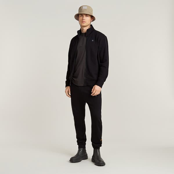 G-star Nifous Sweatshirt Med Lynlås Sort XL Mand