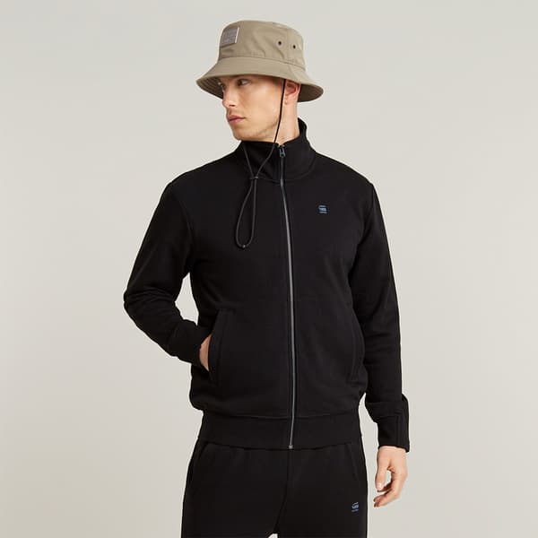 G-star Nifous Sweatshirt Med Lynlås Sort XL Mand