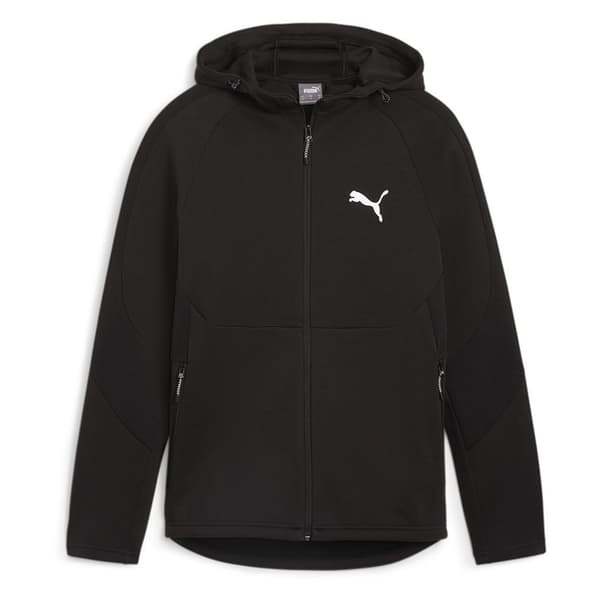 Puma Evostripe Dk Sweatshirt Med Dragkedja Svart M Man