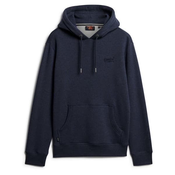 Superdry Essential Logo Huvtröja Blå 2XL Man