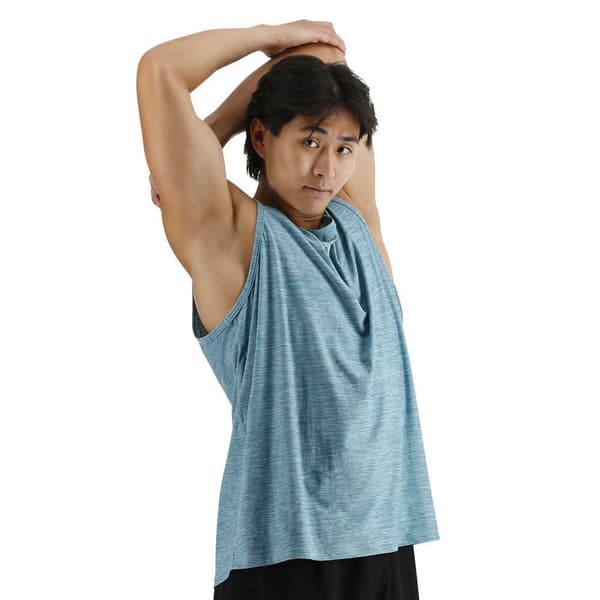 Tyr Airtec Solid ærmeløs T-shirt Blå S Mand