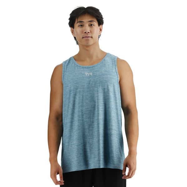 Tyr Airtec Solid ærmeløs T-shirt Blå M Mand
