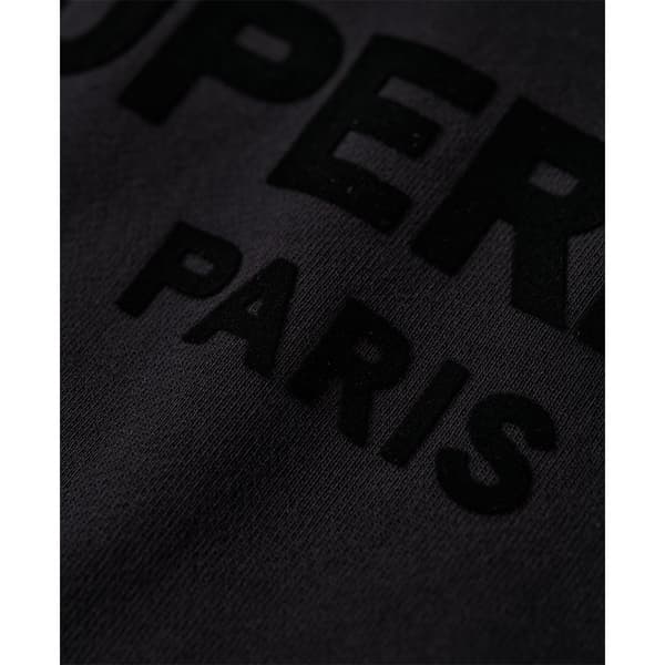 Superdry Sport Luxe Loose Sweatshirt Sort XS Kvinde
