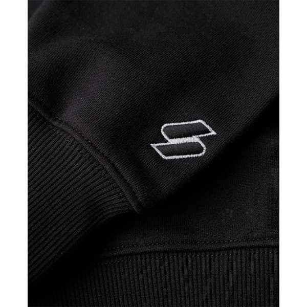 Superdry Sport Luxe Loose Sweatshirt Sort XS Kvinde