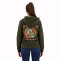 Miniatyrbild 2 av 8: Superdry Tattoo Rhinestone Sweatshirt Med Dragkedja Grönt M Kvinna
