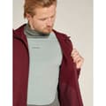 Pikkukuva 4 / 9: Icebreaker Merino 560 Realfleece Elemental Ii Kokovetoketjullinen Collegepaita Punainen XL Mies