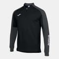 Miniatyrbillede 1 af 2: Joma Eco Championship Halv Lynlås Sweatshirt Sort 2XL Mand